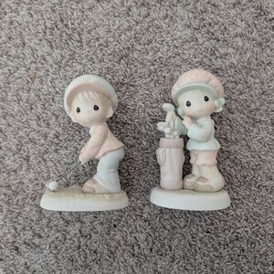 Charming Pastel Figurine Set